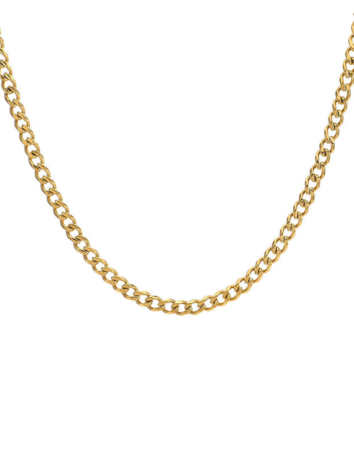 Load image into Gallery viewer, C014G B.Tiff Gold Curb Link Chain Necklace by B.Tiff New York

