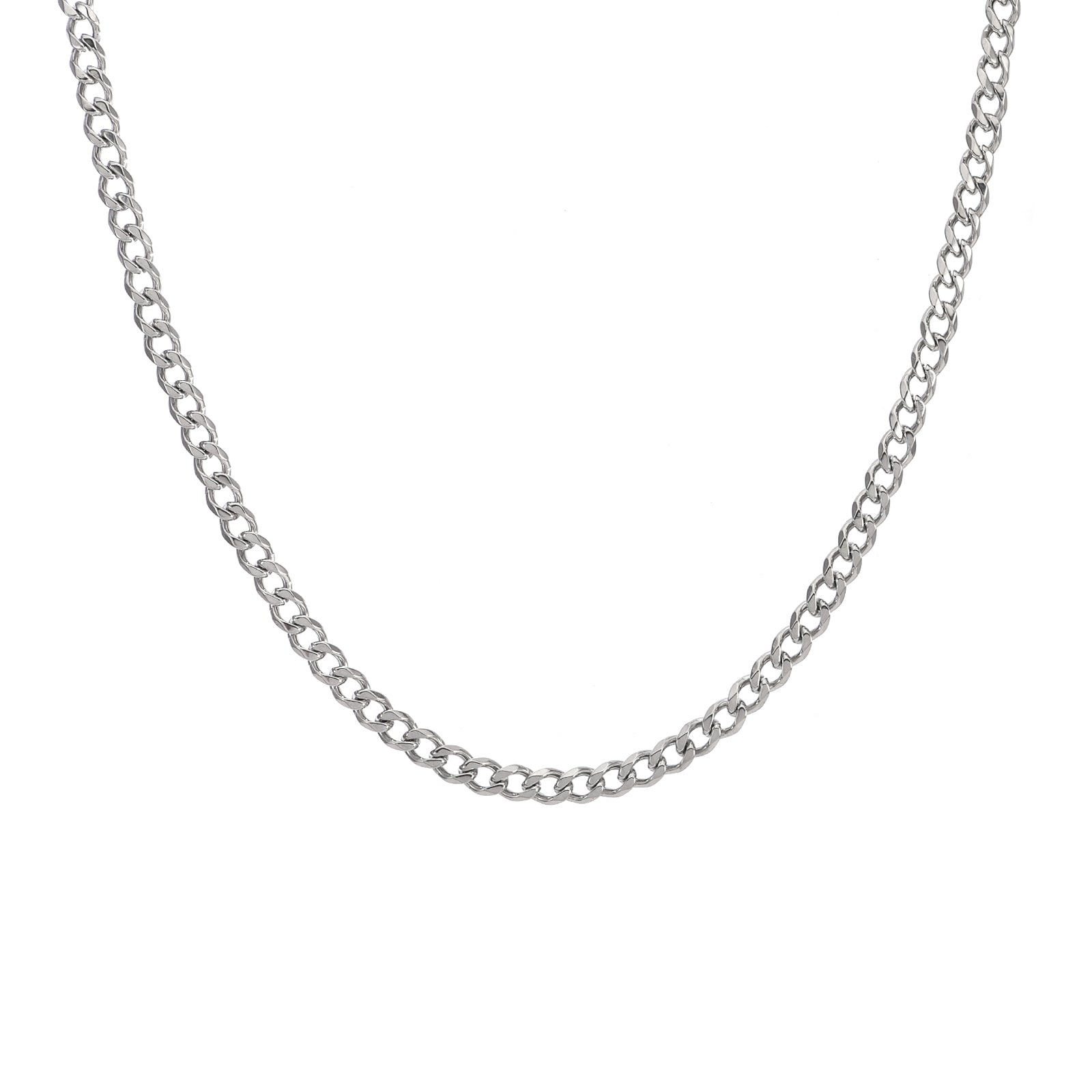 C014W B.Tiff Curb Link Chain Necklace by B.Tiff New York