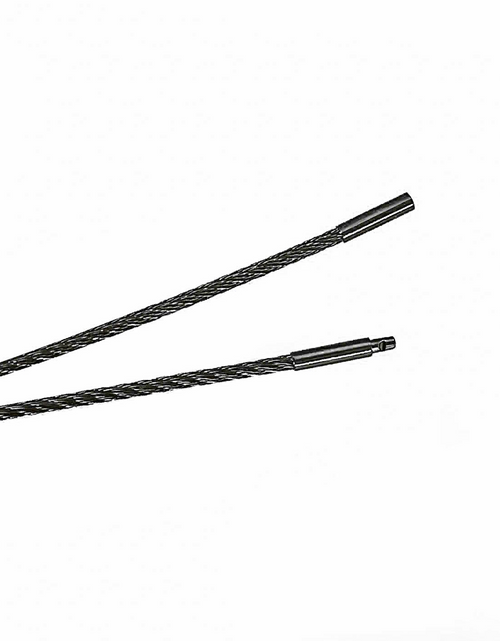 Load image into Gallery viewer, C015B B.Tiff Black Cable Wire Chain Necklace by B.Tiff New York
