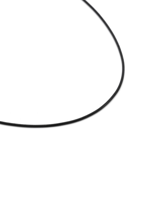 Load image into Gallery viewer, C030B B.Tiff Thin Black Coil Chain by B.Tiff New York
