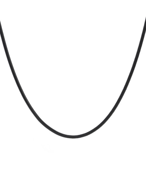 Load image into Gallery viewer, C030B B.Tiff Thin Black Coil Chain by B.Tiff New York
