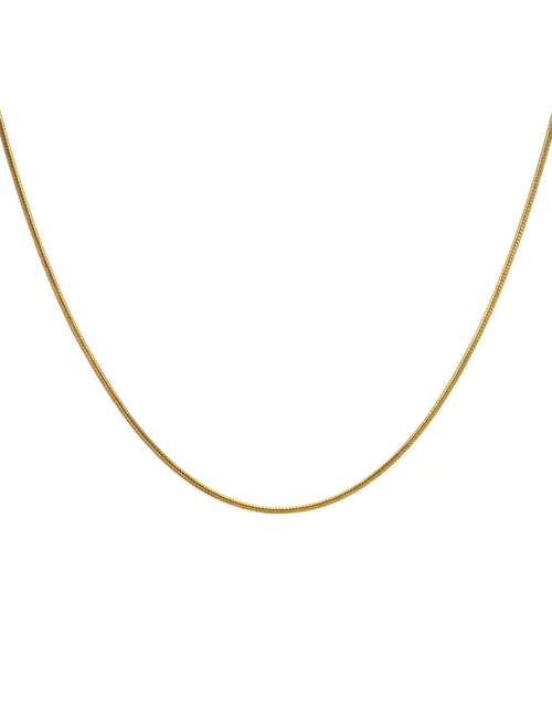 Load image into Gallery viewer, C030G B.Tiff Thin Gold Plated Coil Chain by B.Tiff New York

