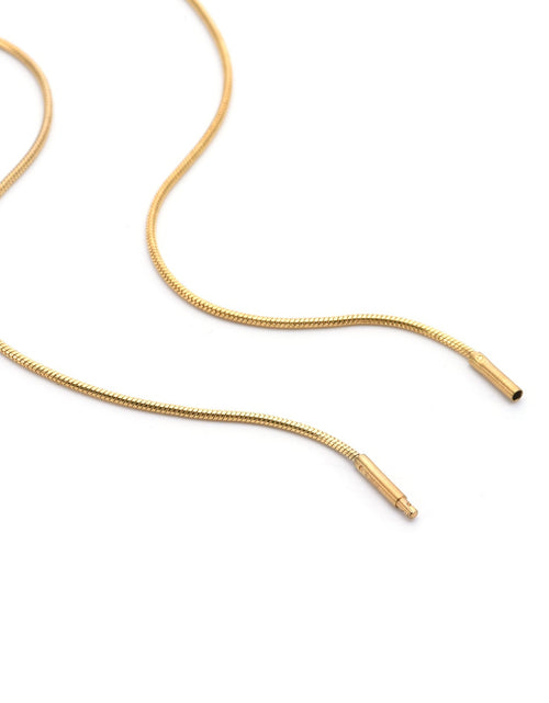 Load image into Gallery viewer, C030G B.Tiff Thin Gold Plated Coil Chain by B.Tiff New York

