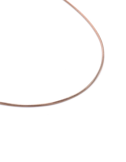 Load image into Gallery viewer, C030RG B.Tiff Thin Rose Gold Plated Coil Chain by B.Tiff New York

