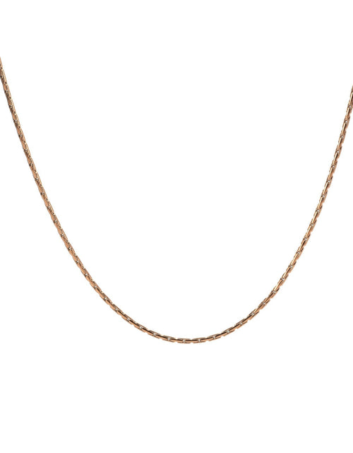 Load image into Gallery viewer, C031RG B.Tiff Diamond Cut Rose Gold Plated Chain Necklace by B.Tiff New York
