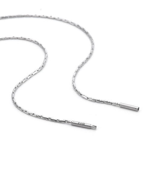 Load image into Gallery viewer, C031W B.Tiff Diamond Cut Thin Chain Necklace by B.Tiff New York

