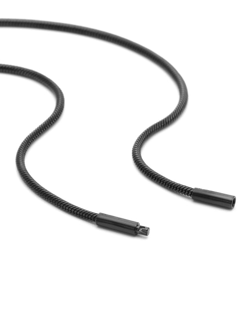 Load image into Gallery viewer, C060B B.Tiff Thick Black Coil Chain by B.Tiff New York
