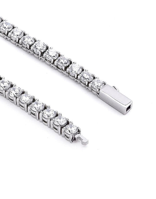Load image into Gallery viewer, C103W B.Tiff 3mm Tennis Necklace by B.Tiff New York
