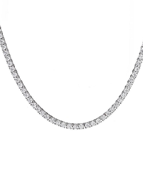 Load image into Gallery viewer, C103W B.Tiff 3mm Tennis Necklace by B.Tiff New York
