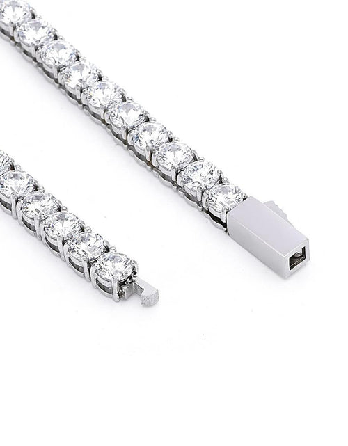 Load image into Gallery viewer, C105W B.Tiff 5mm Tennis Necklace by B.Tiff New York
