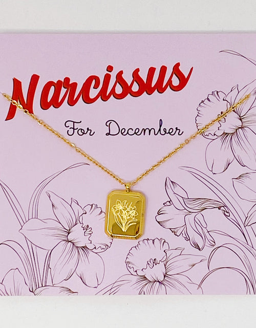 Load image into Gallery viewer, Blooming Birth Month Necklace by Ellisonyoung.com

