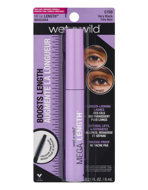 Load image into Gallery viewer, WET N WILD Mega Length Mascara - Very Black
