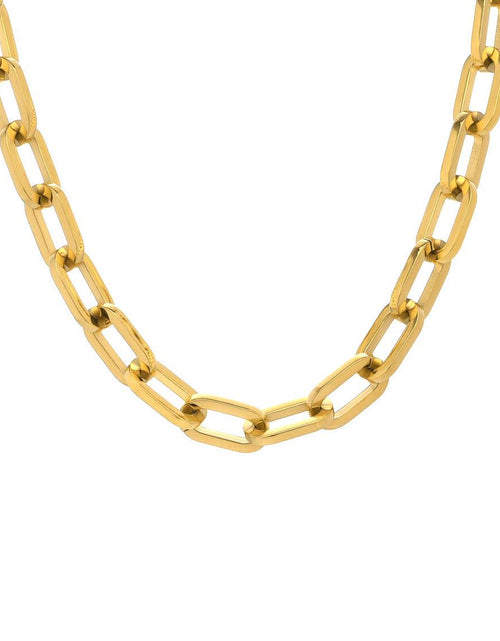 Load image into Gallery viewer, C200G B.Tiff High Polish Gold Paperclip Chain Necklace by B.Tiff New York
