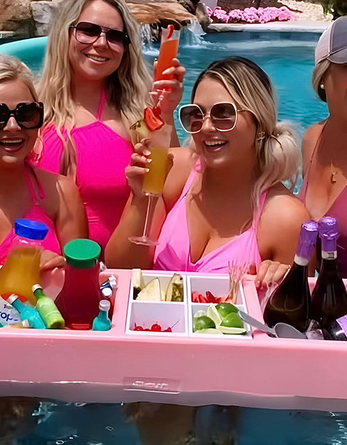 Load image into Gallery viewer, REVO Party Barge Cooler | Pink Coral | Insulated Beverage Tub by REVO COOLERS, LLC
