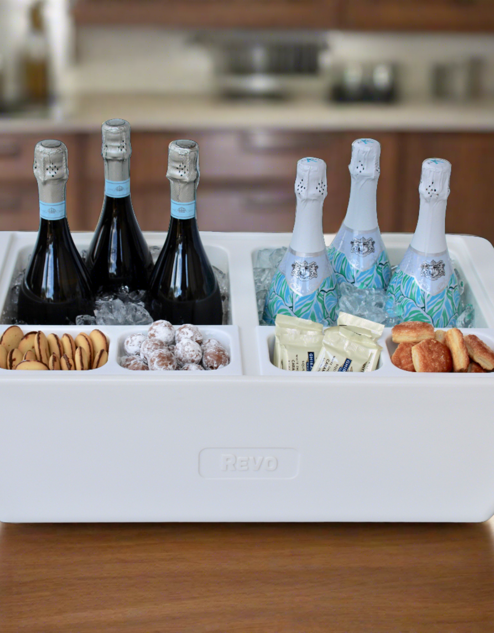 REVO Dubler Cooler | Polar White | Made in USA by REVO COOLERS, LLC