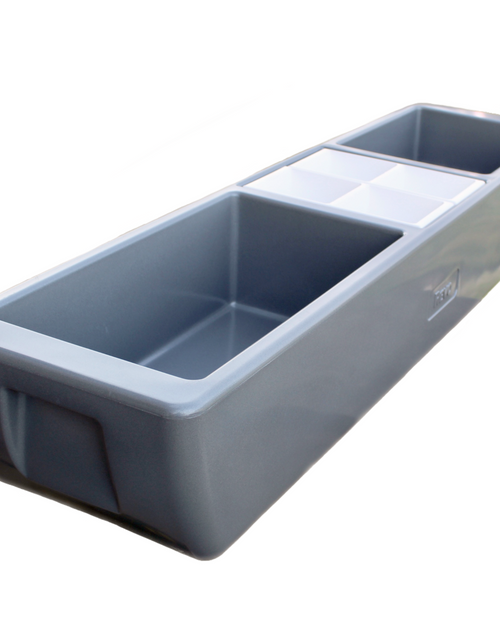 Load image into Gallery viewer, REVO Party Barge Cooler | Metallic Gray | Insulated Beverage Tub by REVO COOLERS, LLC

