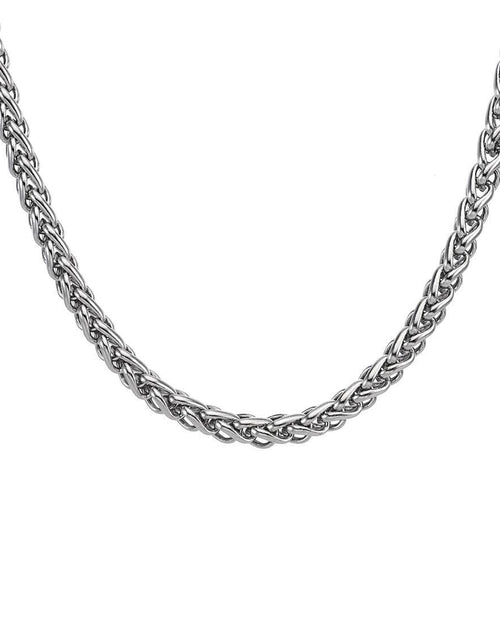 Load image into Gallery viewer, C550W B.Tiff French Braid Chain Necklace by B.Tiff New York
