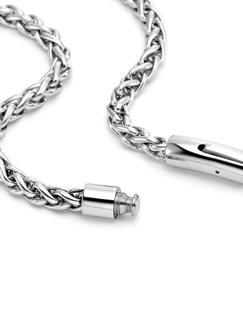 Load image into Gallery viewer, C550W B.Tiff French Braid Chain Necklace by B.Tiff New York
