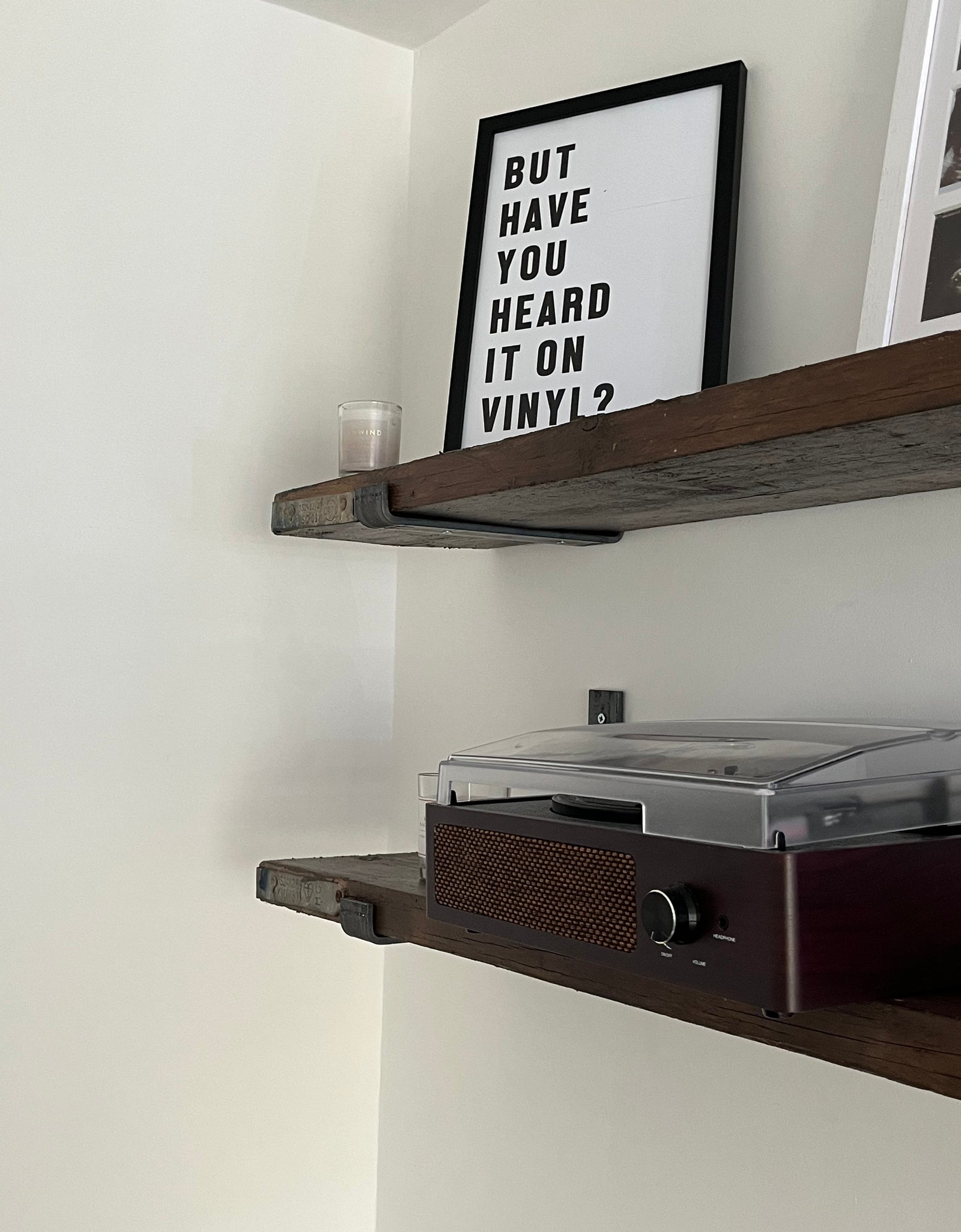 But Have You Heard It On Vinyl? Simple Wall Home Decor Print by WinsterCreations™ Official Store