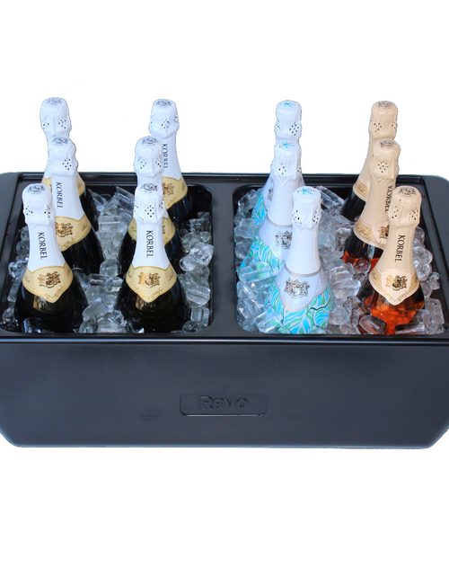 Load image into Gallery viewer, REVO Dubler Cooler | Deep Black | Party Cooler by REVO COOLERS, LLC
