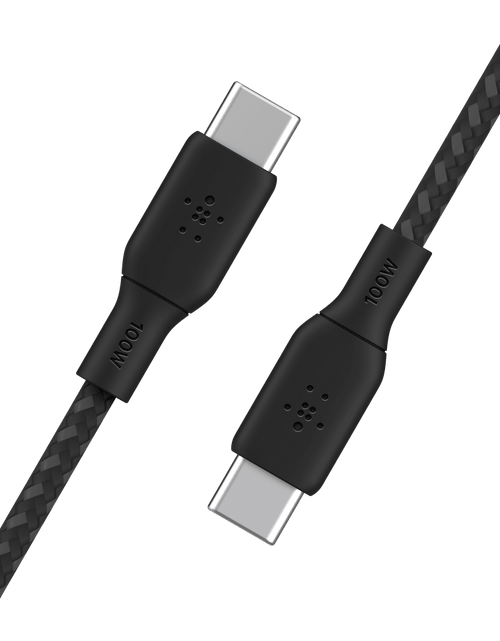 Load image into Gallery viewer, Belkin Braided 100W USB C 2.0 to USB C 2.0 Cable 2m by Belkin
