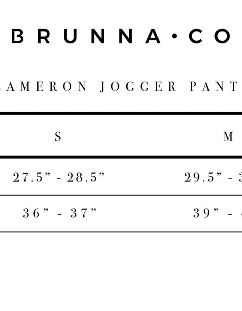 Load image into Gallery viewer, CAMERON Bamboo Fleece Joggers by BrunnaCo

