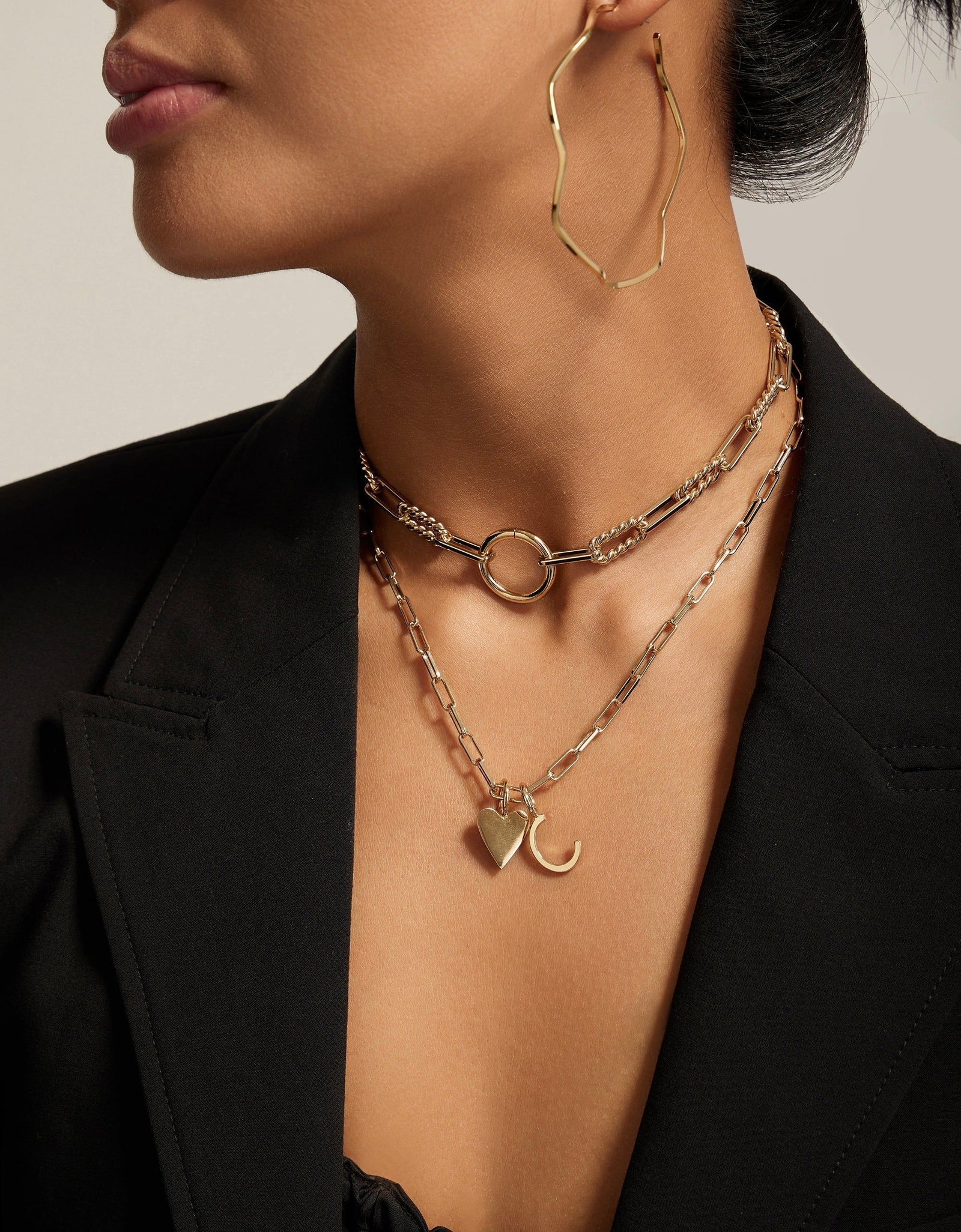 CARA CHARM NECKLACE by eklexic jewelry