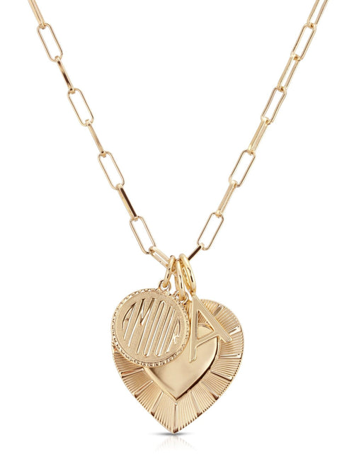 Load image into Gallery viewer, CATALINA CHARM NECKLACE by eklexic jewelry
