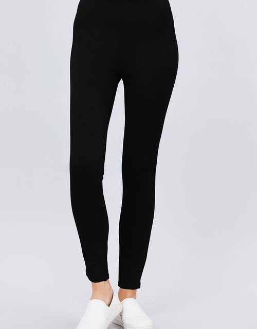 Load image into Gallery viewer, Waist Elastic Band Ponte Pants
