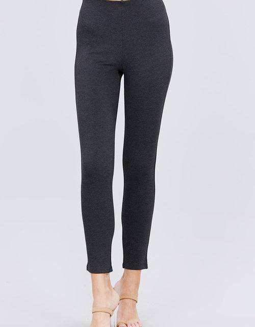 Load image into Gallery viewer, Waist Elastic Band Ponte Pants
