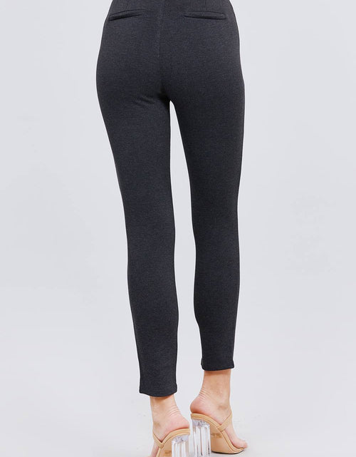 Load image into Gallery viewer, Waist Elastic Band Ponte Pants

