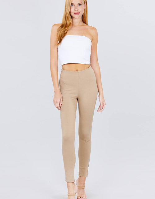 Load image into Gallery viewer, Waist Elastic Band Ponte Pants

