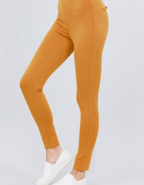Load image into Gallery viewer, Waist Elastic Band Ponte Pants
