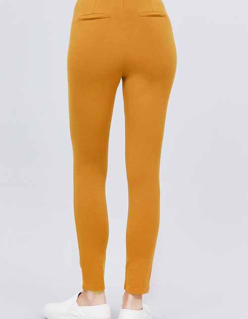 Load image into Gallery viewer, Waist Elastic Band Ponte Pants
