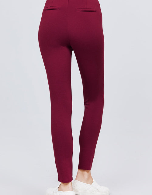 Load image into Gallery viewer, Waist Elastic Band Ponte Pants
