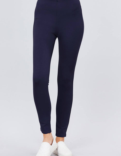Load image into Gallery viewer, Waist Elastic Band Ponte Pants

