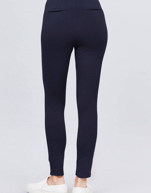 Load image into Gallery viewer, Waist Elastic Band Ponte Pants
