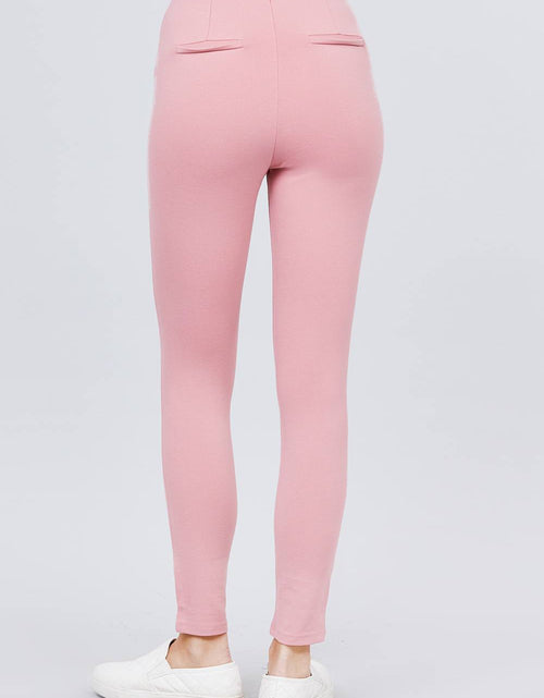 Load image into Gallery viewer, Waist Elastic Band Ponte Pants
