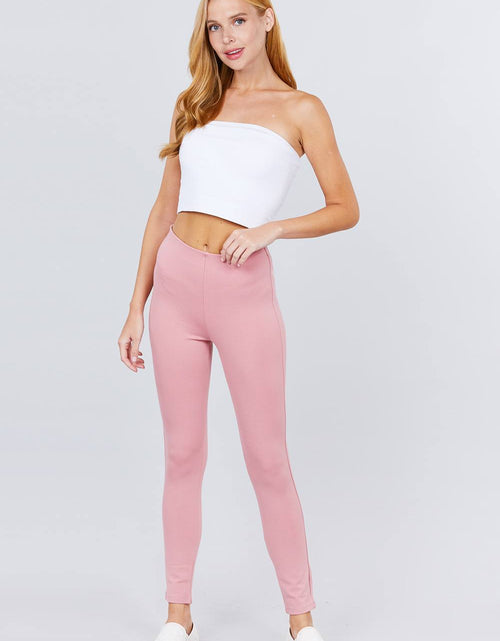 Load image into Gallery viewer, Waist Elastic Band Ponte Pants
