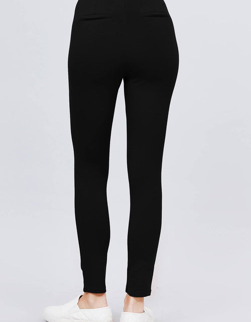 Load image into Gallery viewer, Waist Elastic Band Ponte Pants
