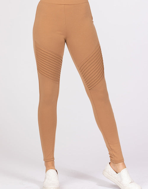 Load image into Gallery viewer, Pintuck Detail Ponte Pants
