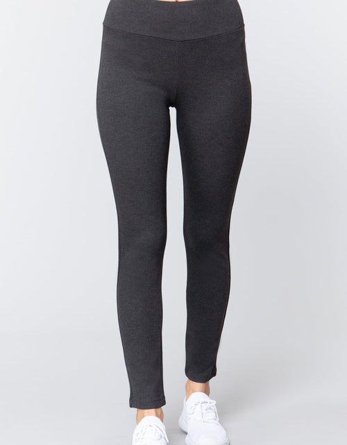 Load image into Gallery viewer, Waist Band Long Ponte Pants

