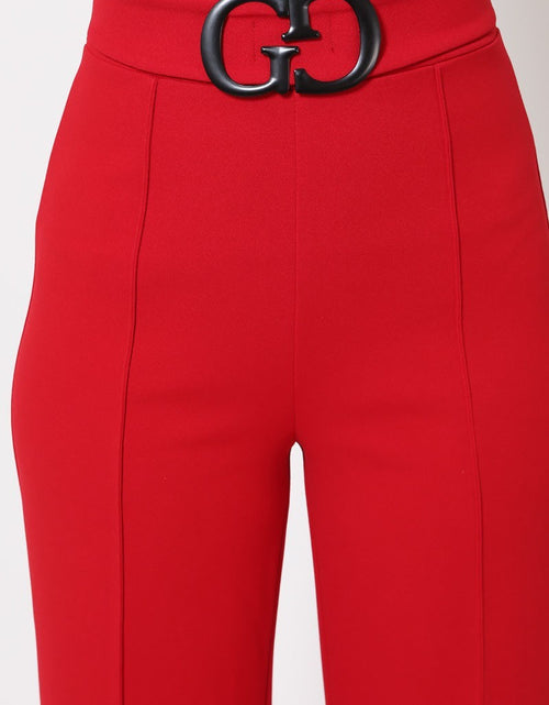 Load image into Gallery viewer, Double Reverse G Buckle Detail Pants
