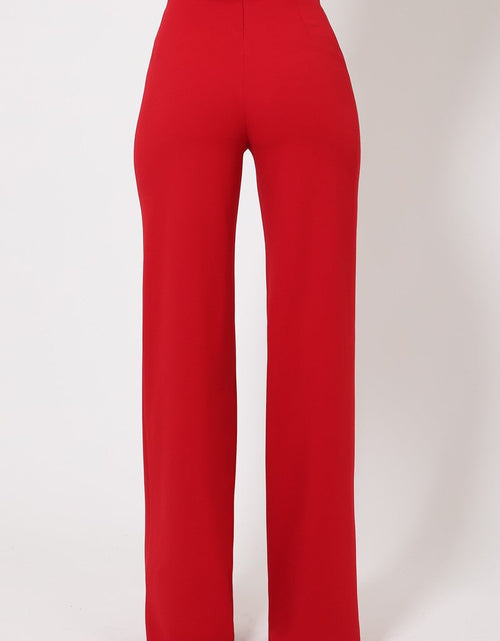 Load image into Gallery viewer, Double Reverse G Buckle Detail Pants
