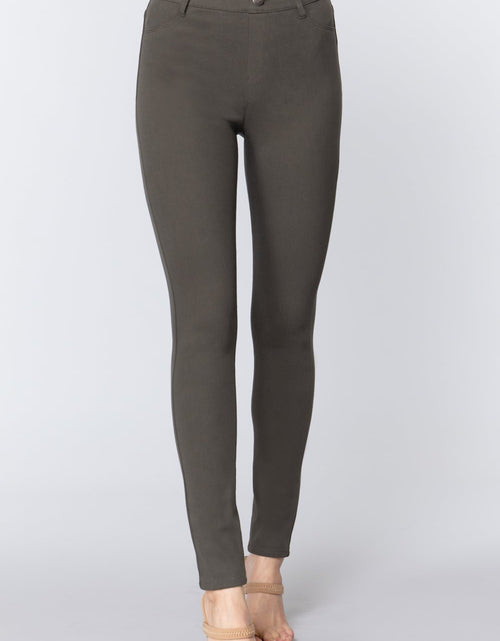 Load image into Gallery viewer, Knit Twill Jeggings
