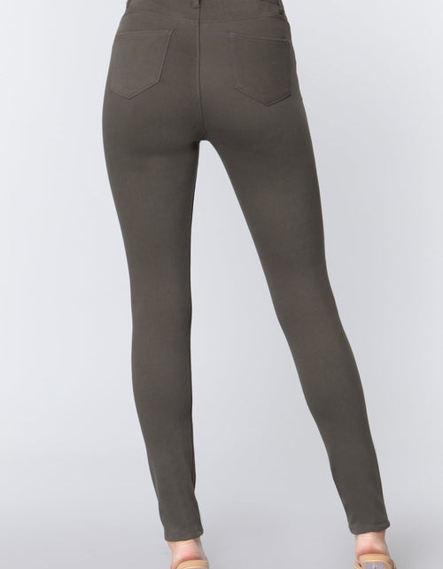 Load image into Gallery viewer, Knit Twill Jeggings
