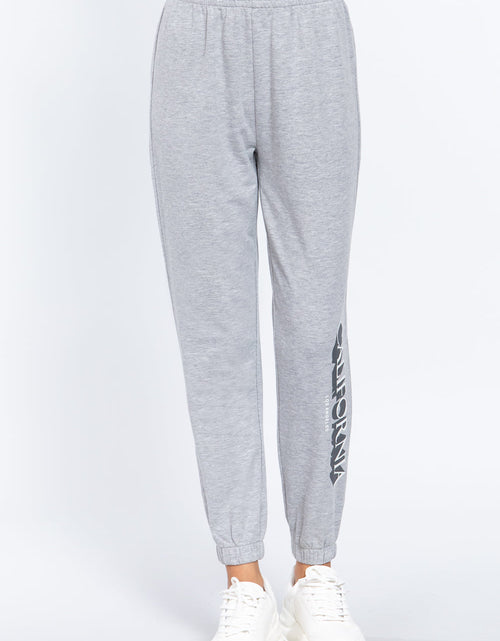 Load image into Gallery viewer, Graphic Long Jogger Pants
