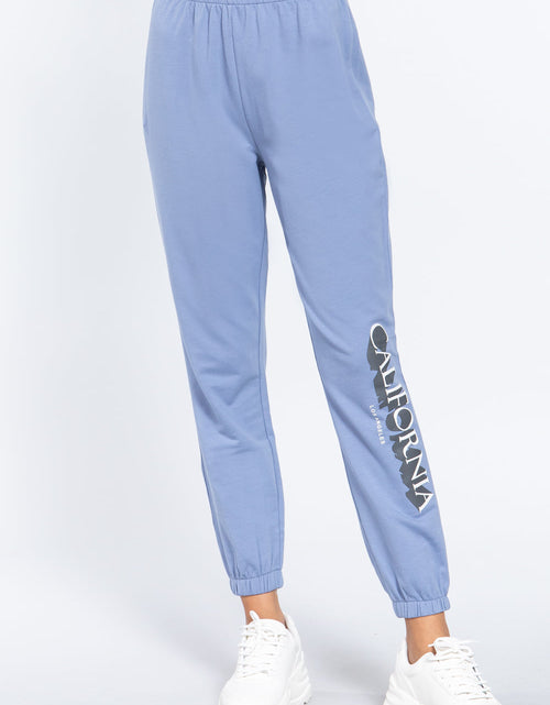 Load image into Gallery viewer, Graphic Long Jogger Pants
