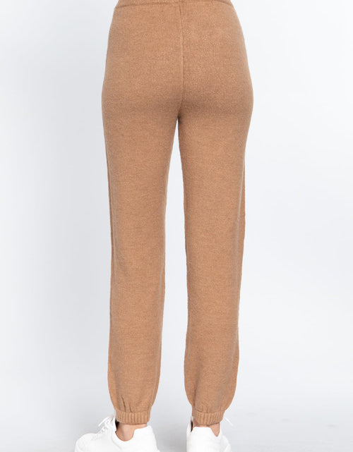Load image into Gallery viewer, Drawstring Sweater Long Pants
