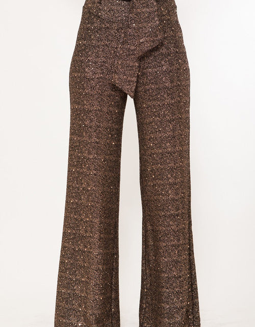 Load image into Gallery viewer, Shiny Paillette Pants
